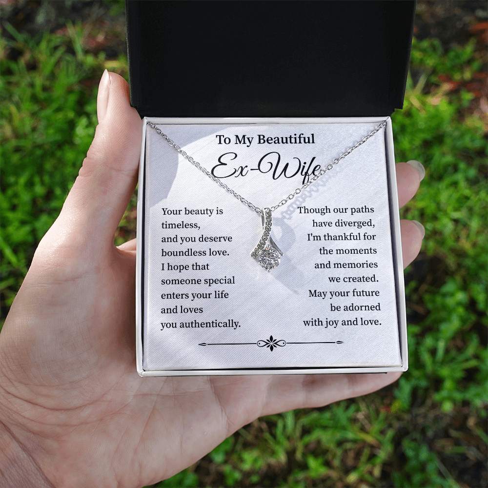 Gift for Ex-Wife with Thankful Message of Closure
