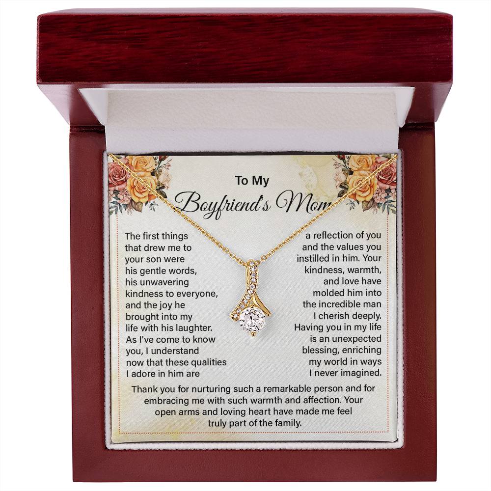 Boyfriend’s Mom Gift Necklace from Girlfriend