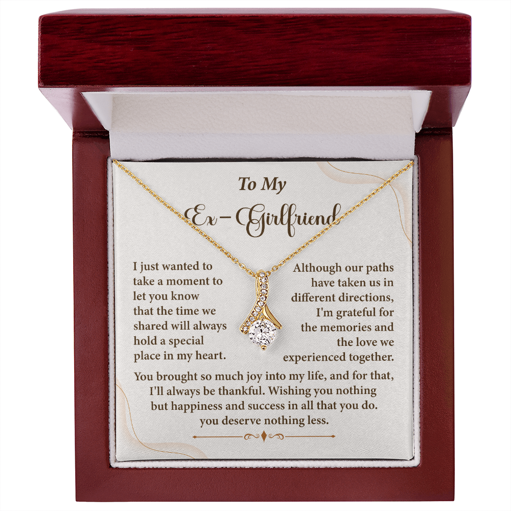Memorable Gift for Ex-Girlfriend – Thank You with Heartfelt Note