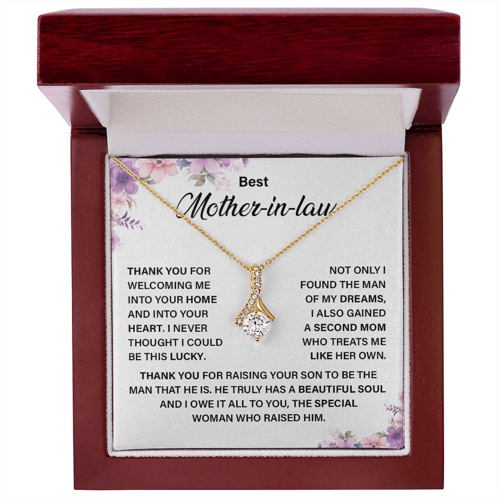 Mother-in-Law Necklace Gift from Daughter-in-Law