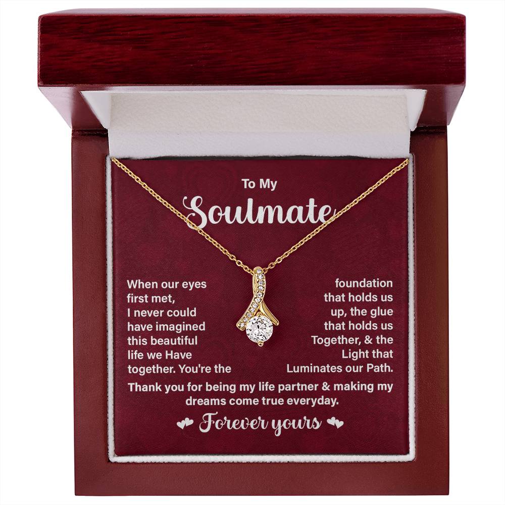 Soulmate Gift with Message Card for Life Partner