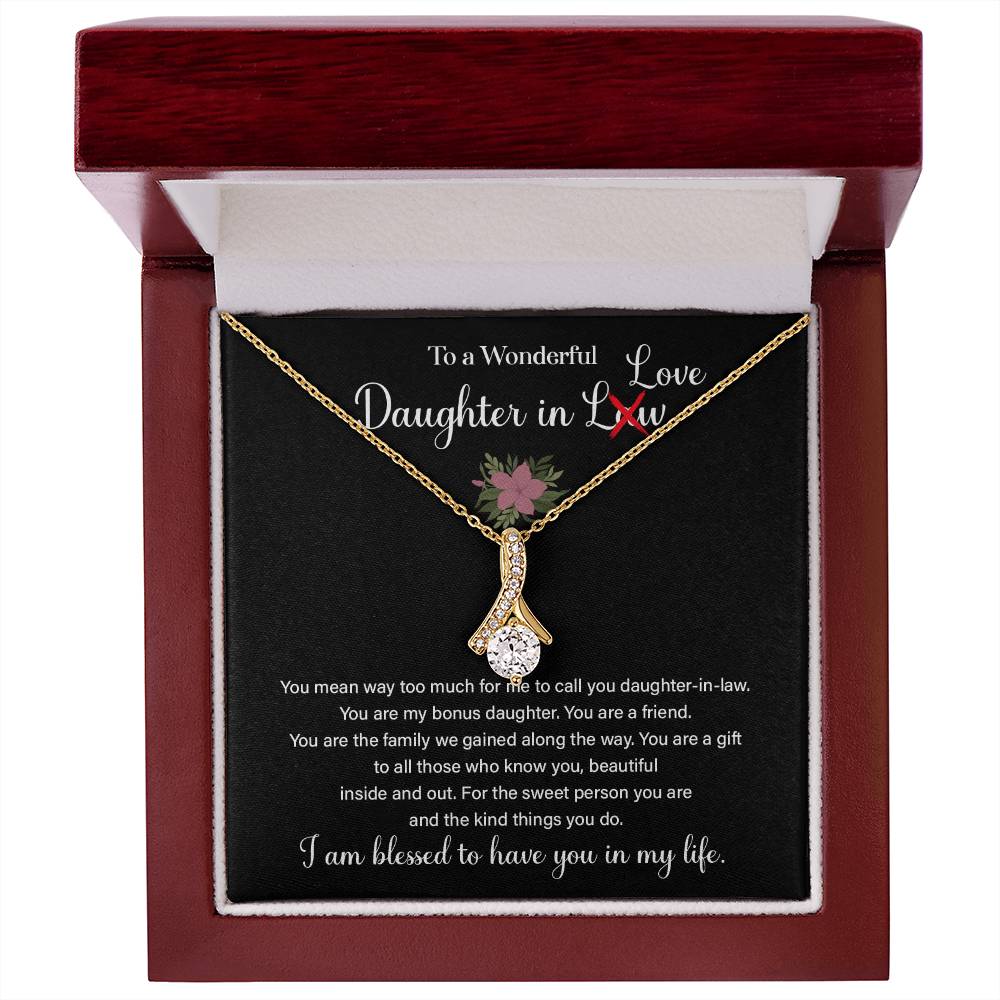 Bonus Daughter Gift from Mom – Loving Message Card