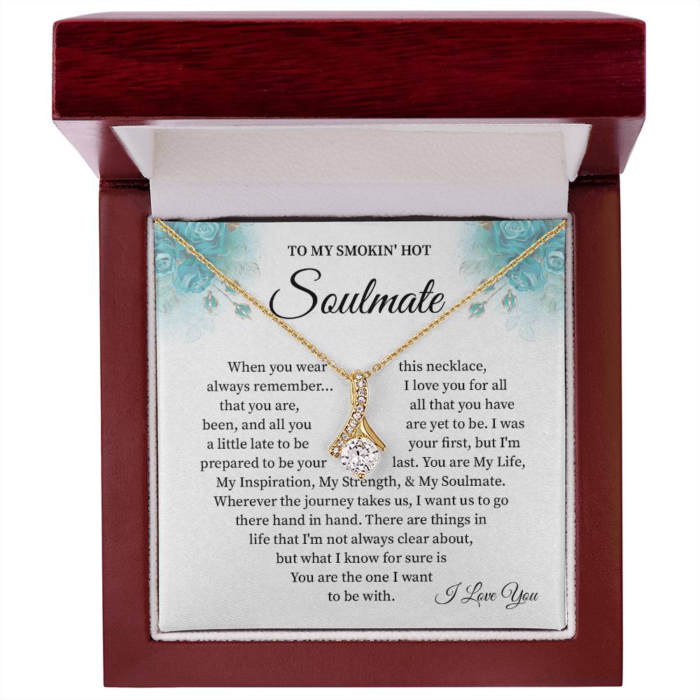 Soulmate Necklace Gift for Her – with Gift Box