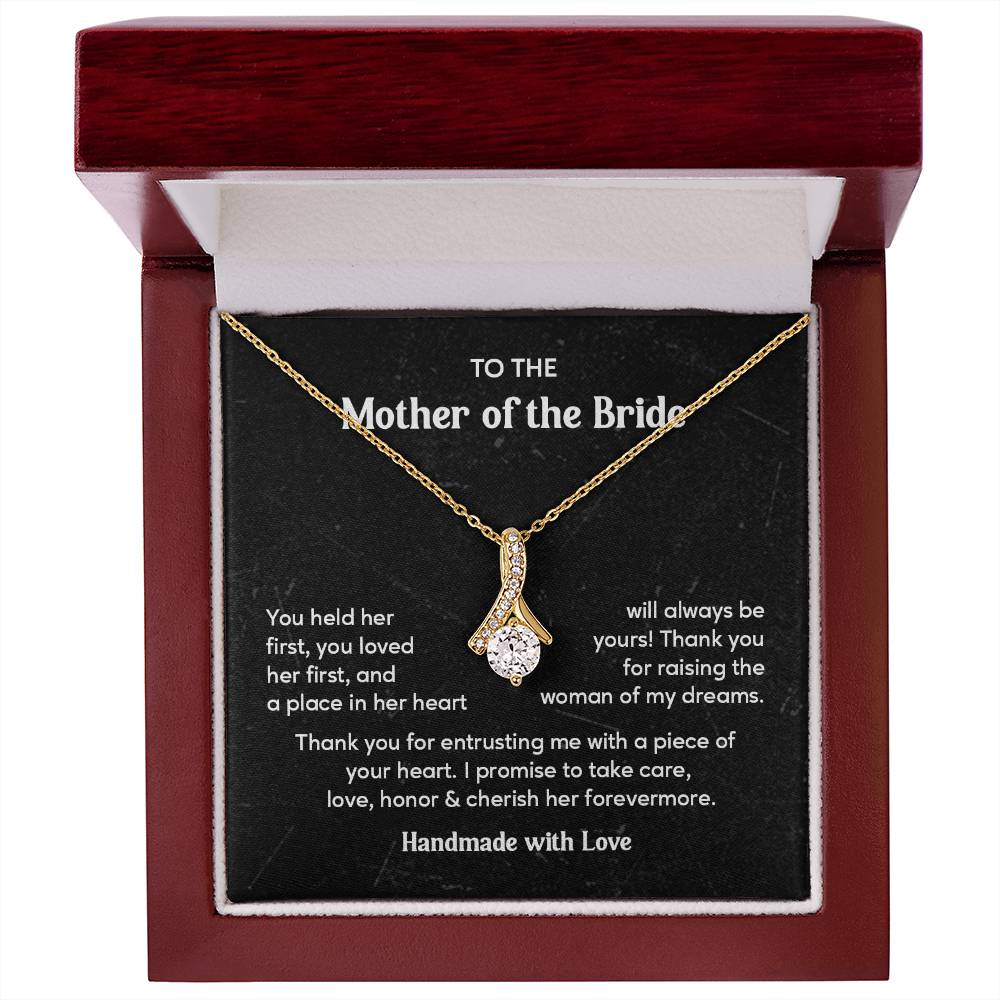 Mother of the Bride Gift from Groom with Card