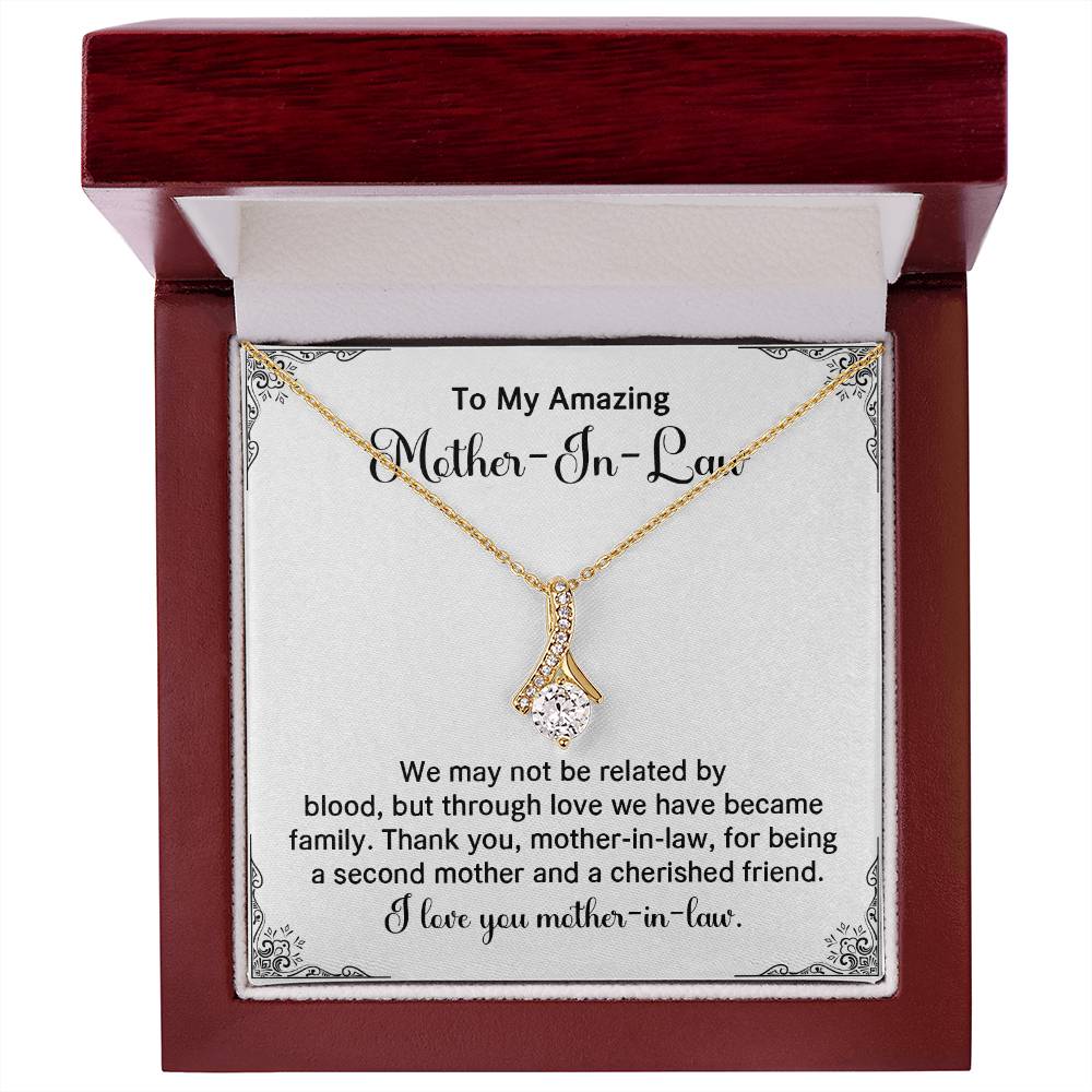 Mother-In-Law Necklace Gift from Daughter-in-Law