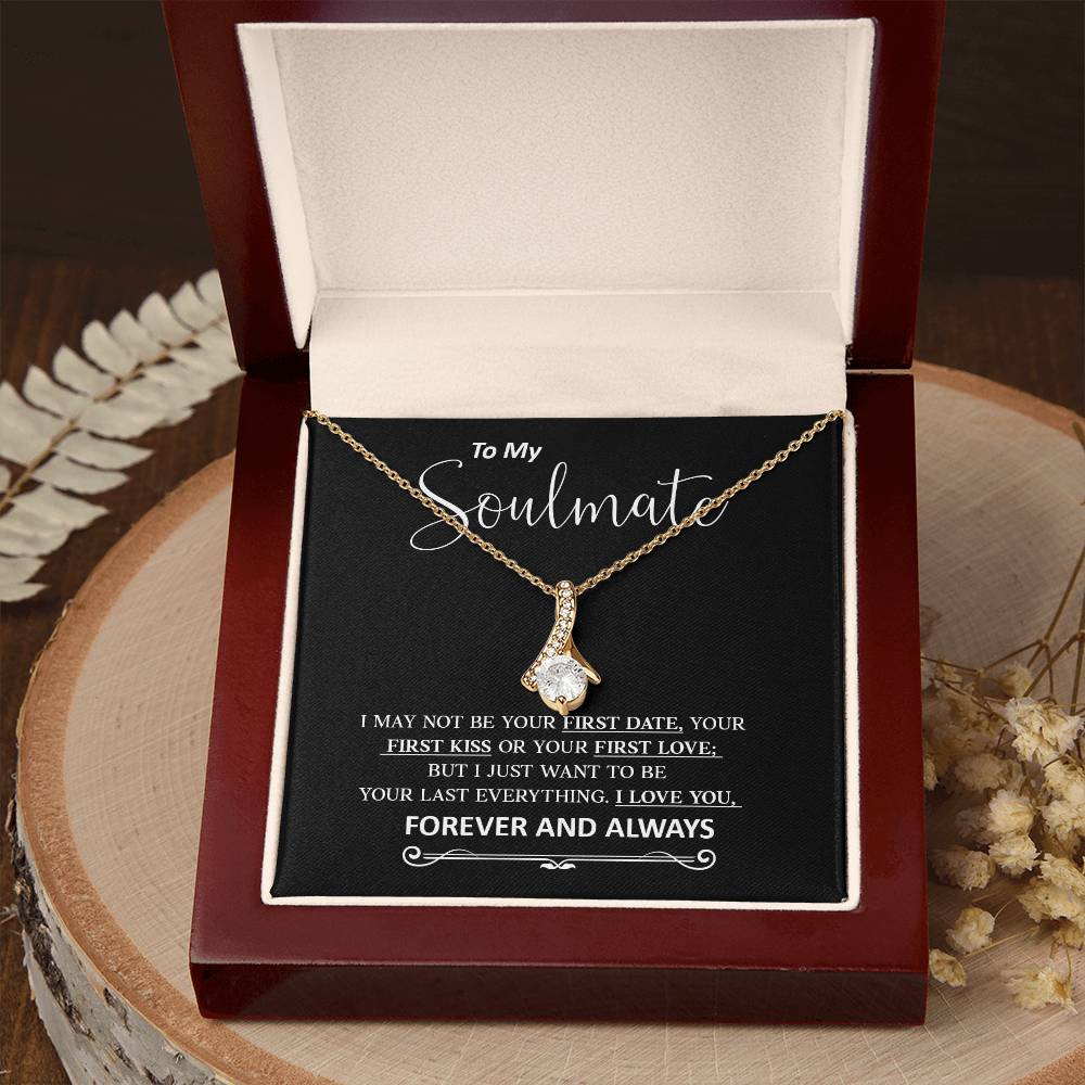 Soulmate Necklace Gift – Last Everything Message