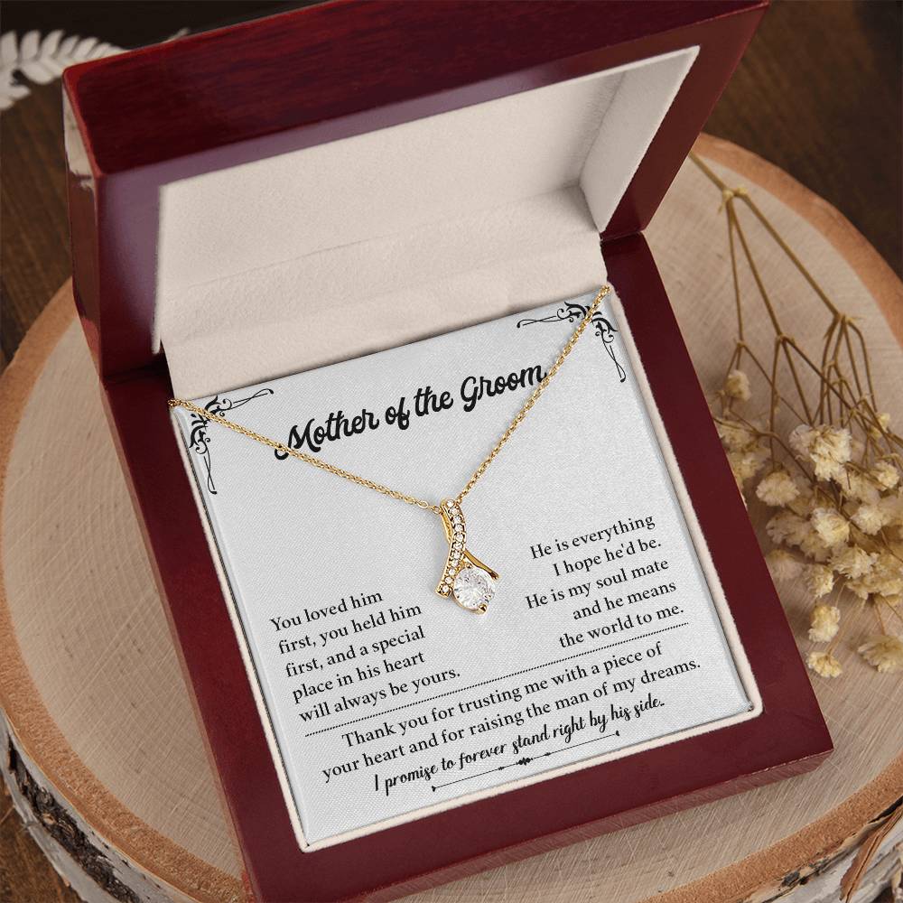 Wedding Gift for Mother of Groom with Message Card