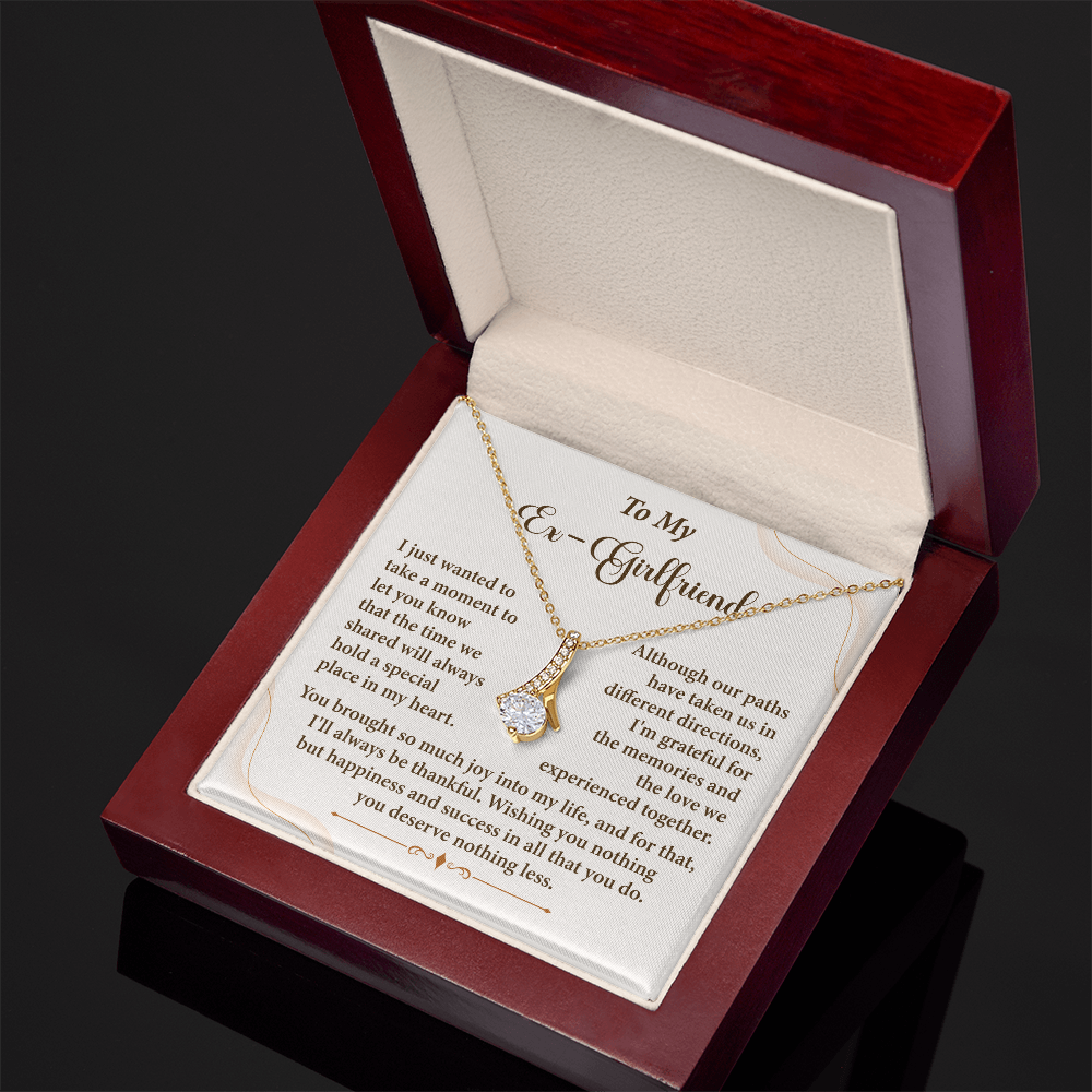 Memorable Gift for Ex-Girlfriend – Thank You with Heartfelt Note