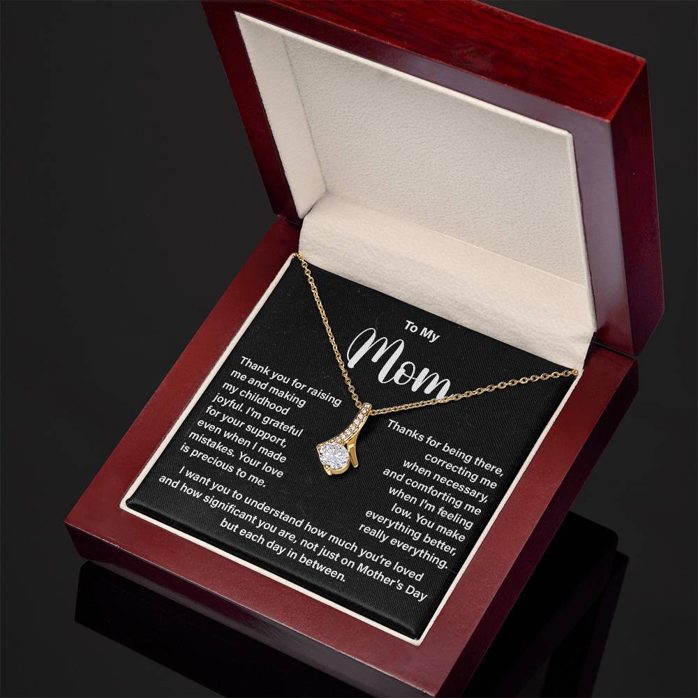 Mother Necklace Gift from Daughter or Son