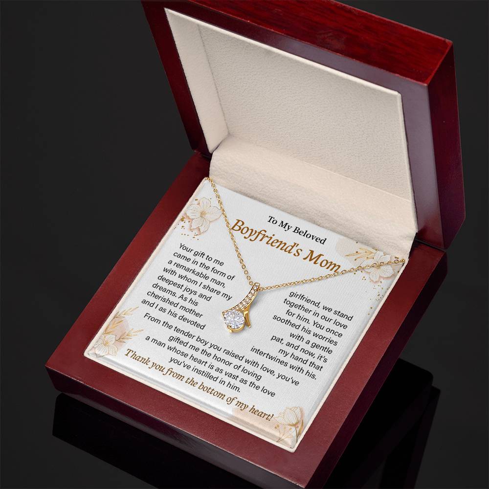 Boyfriend's Mom Necklace Gift from Girlfriend
