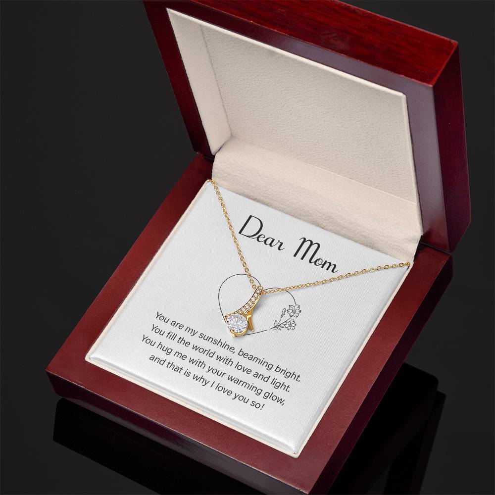 Meaningful Necklace For Mom With Message Card & Gift Box