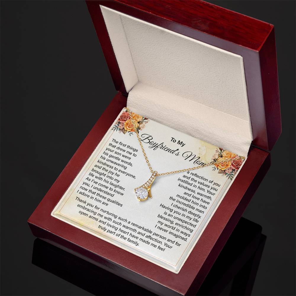 Boyfriend’s Mom Gift Necklace from Girlfriend