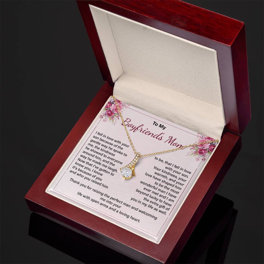 Boyfriend’s Mom Necklace Gift from Girlfriend
