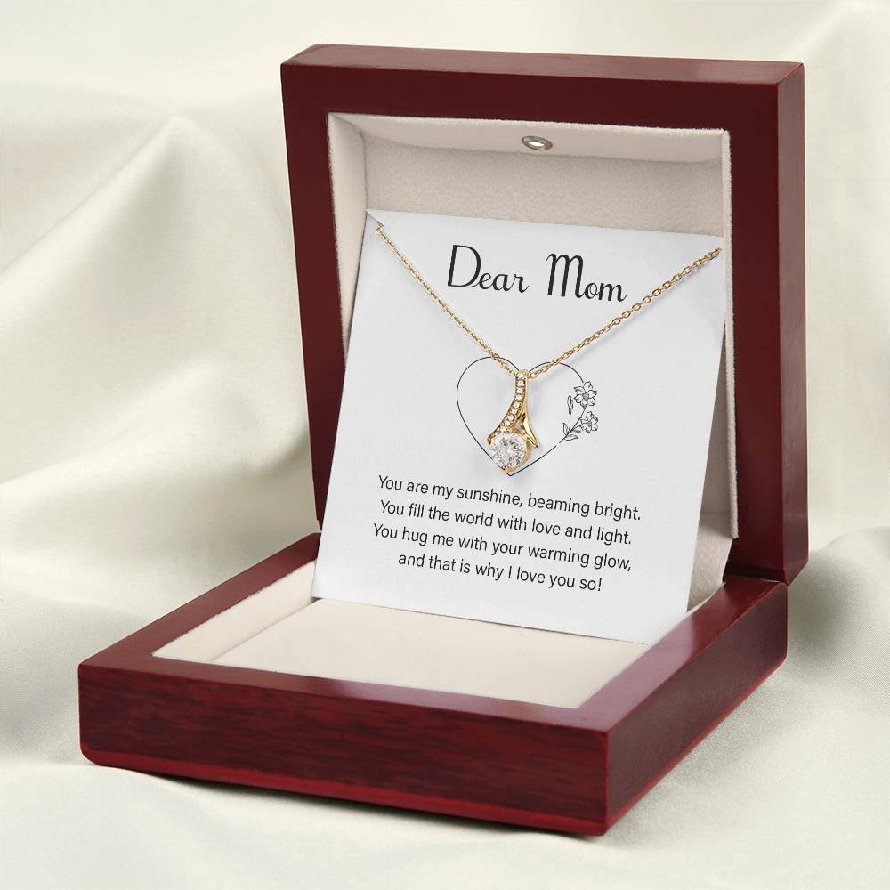Meaningful Necklace For Mom With Message Card & Gift Box