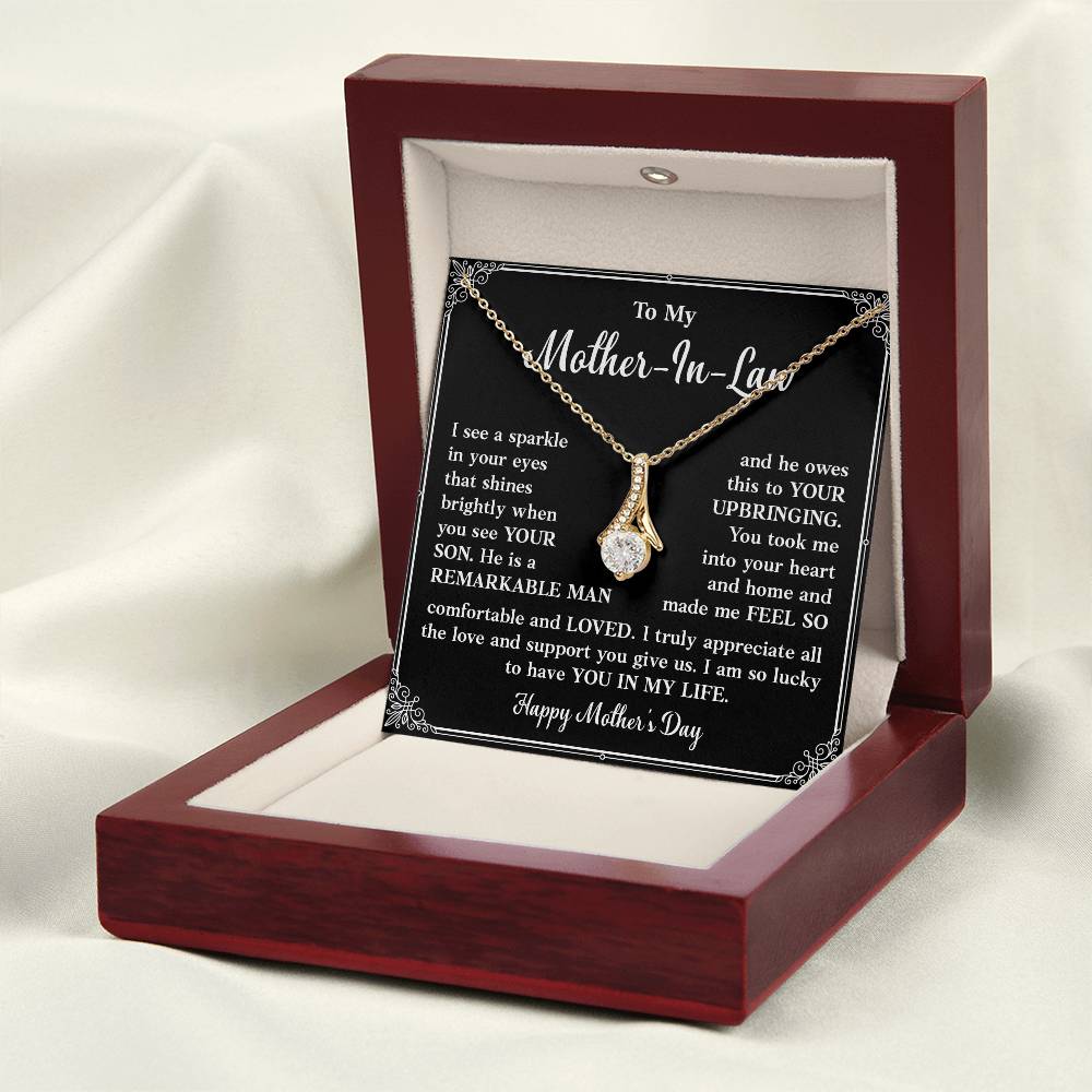 Necklace Gift for Mother-In-Law from Daughter With Gift Box