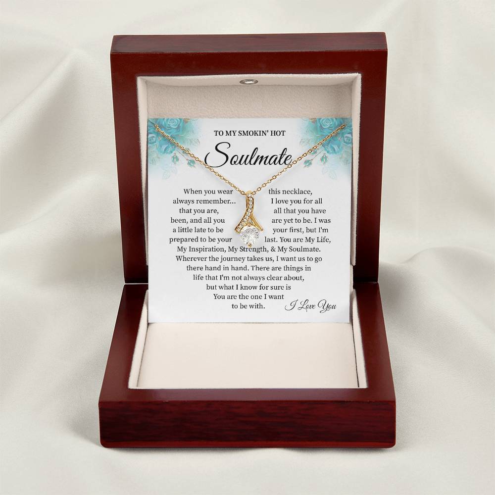 Soulmate Necklace Gift for Her – with Gift Box