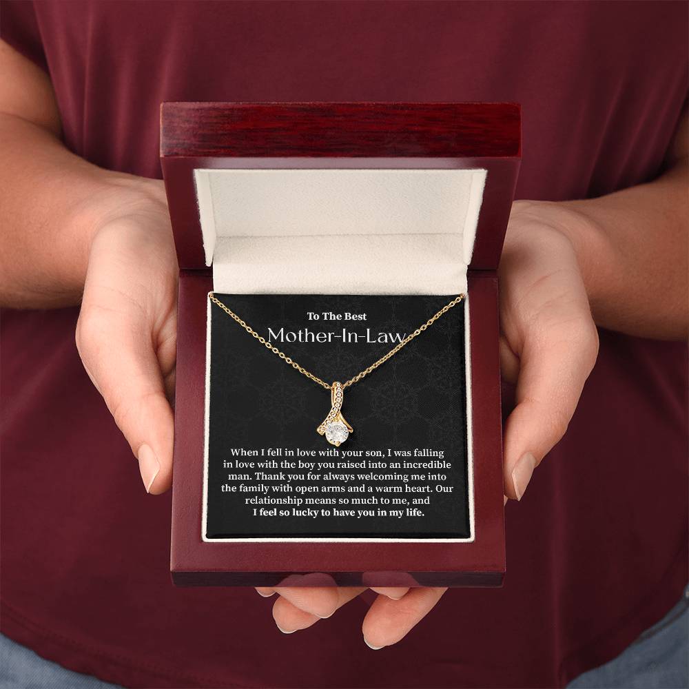 Mother-in-Law Necklace Gift from Daughter-in-Law