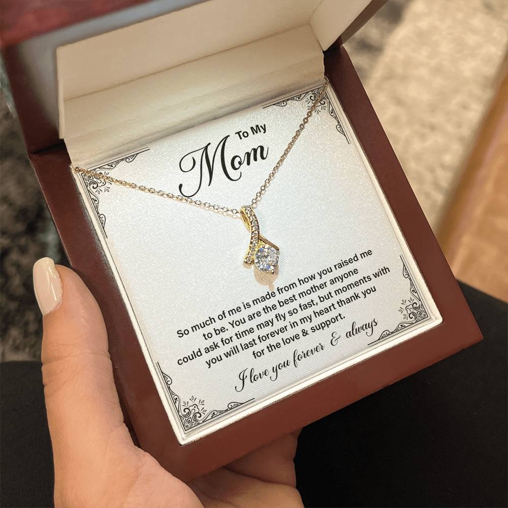Elegant Mom Necklace Gift for Birthday or Mother's Day