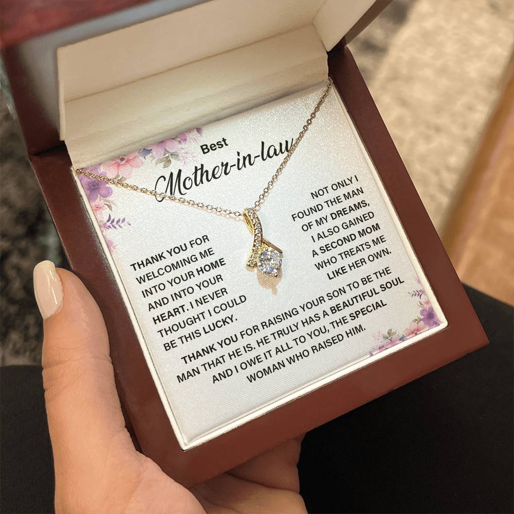Mother-in-Law Necklace Gift from Daughter-in-Law