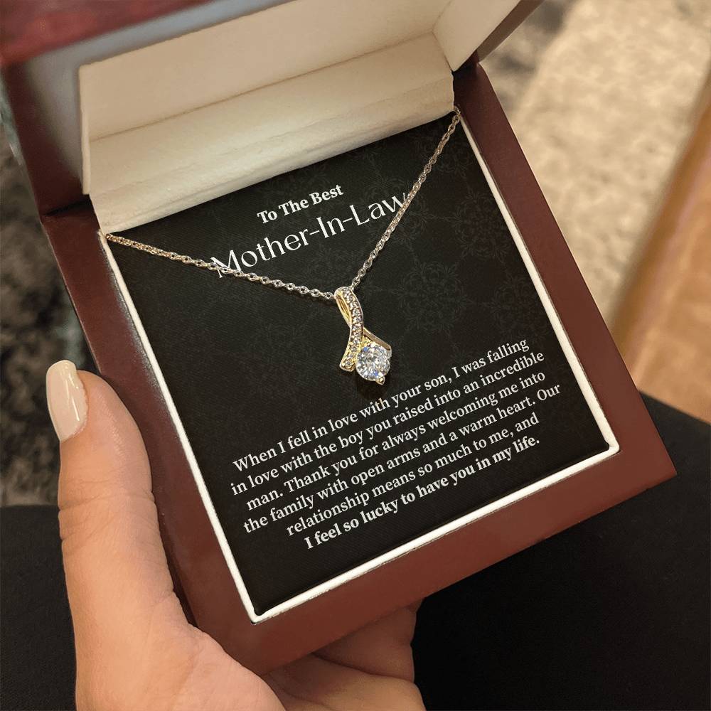 Mother-in-Law Necklace Gift from Daughter-in-Law