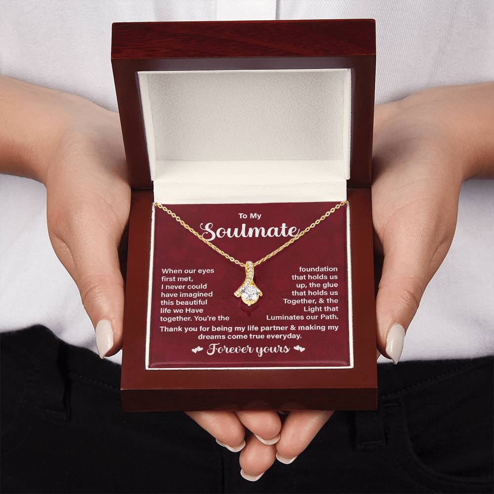 Soulmate Gift with Message Card for Life Partner