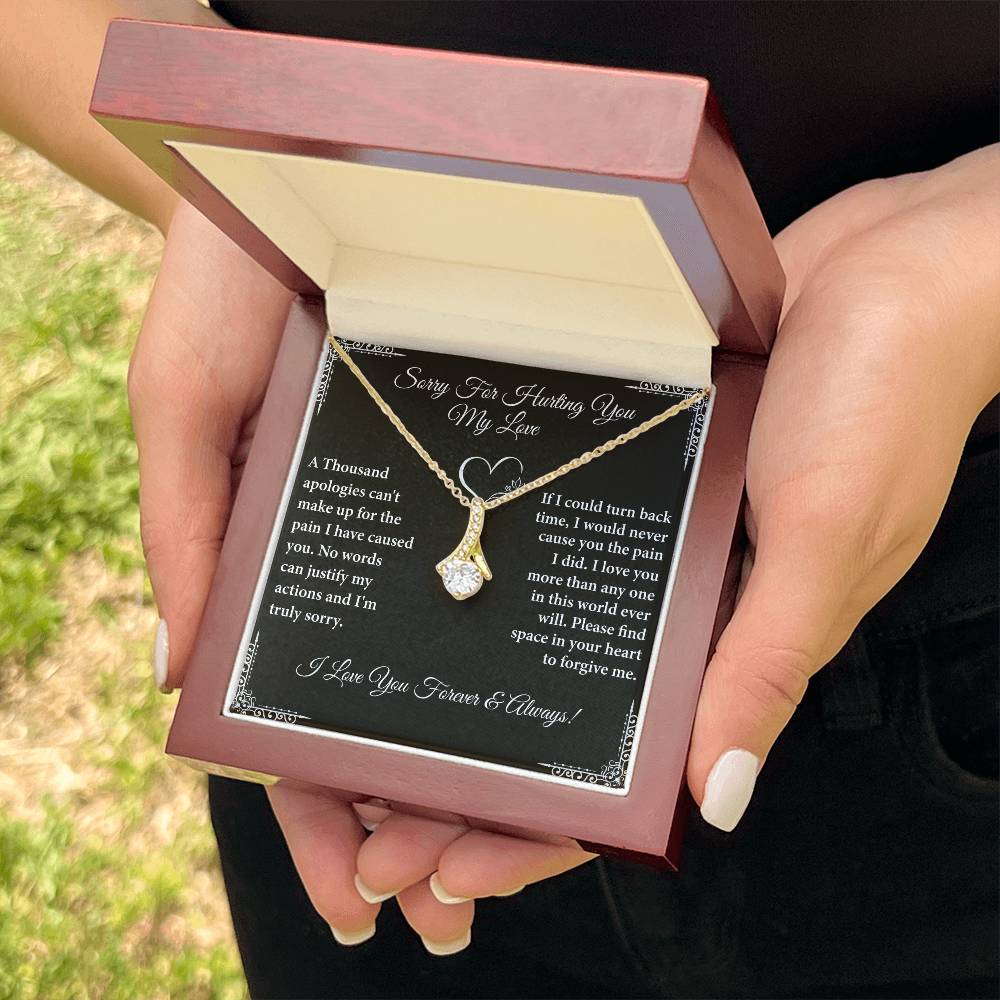 Sorry For Hurting You My Love Necklace Gift