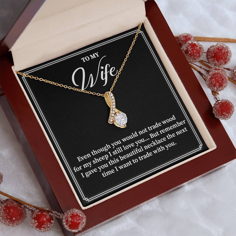 Funny Wife Gift from Gamer Husband – Message Card