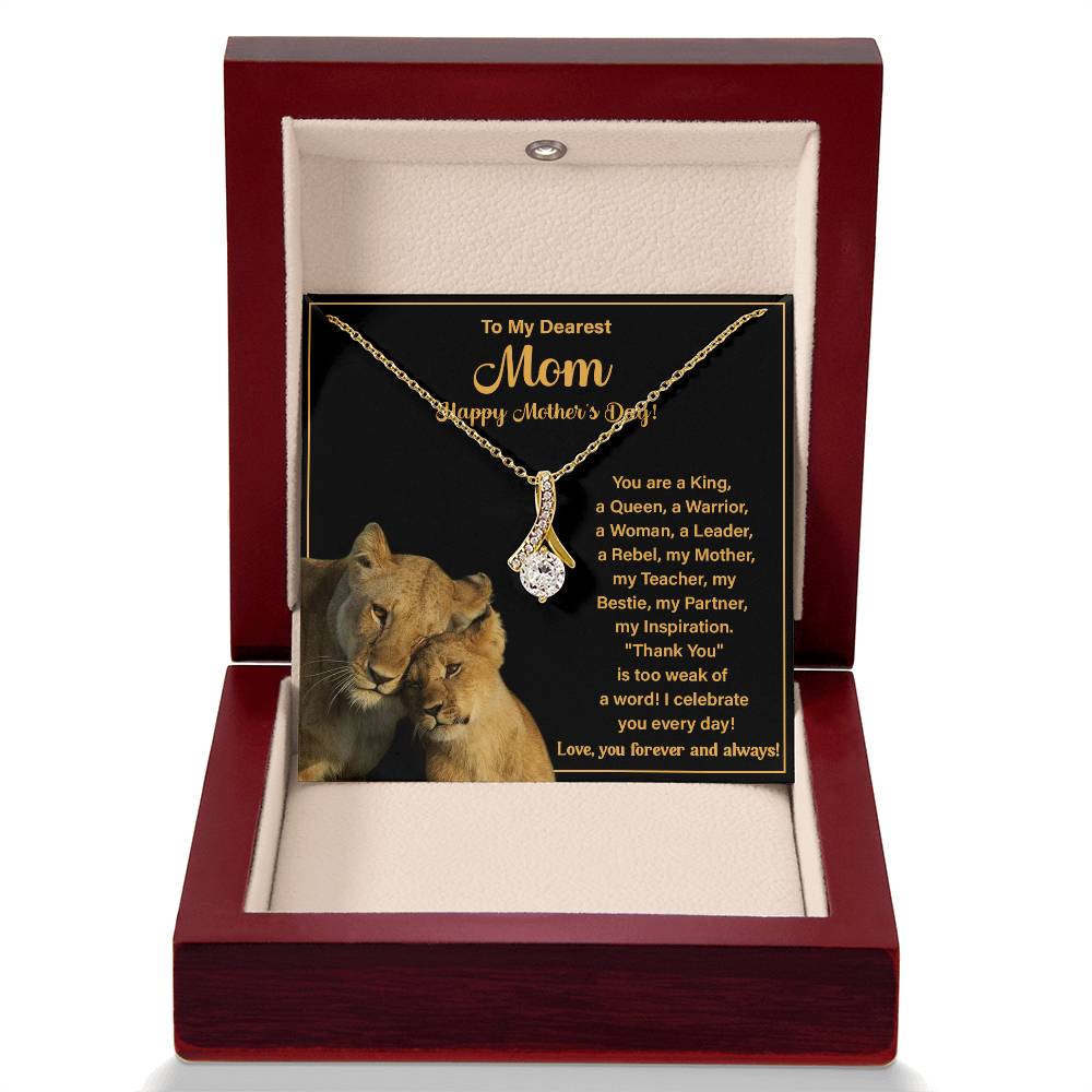 Mother’s Day Necklace Gift for Mom – Gift Box Included