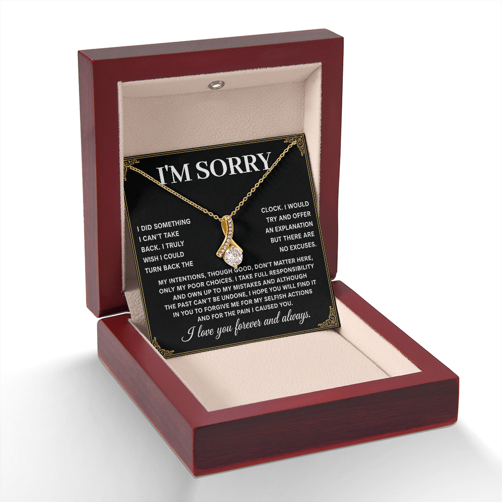 I m sorry