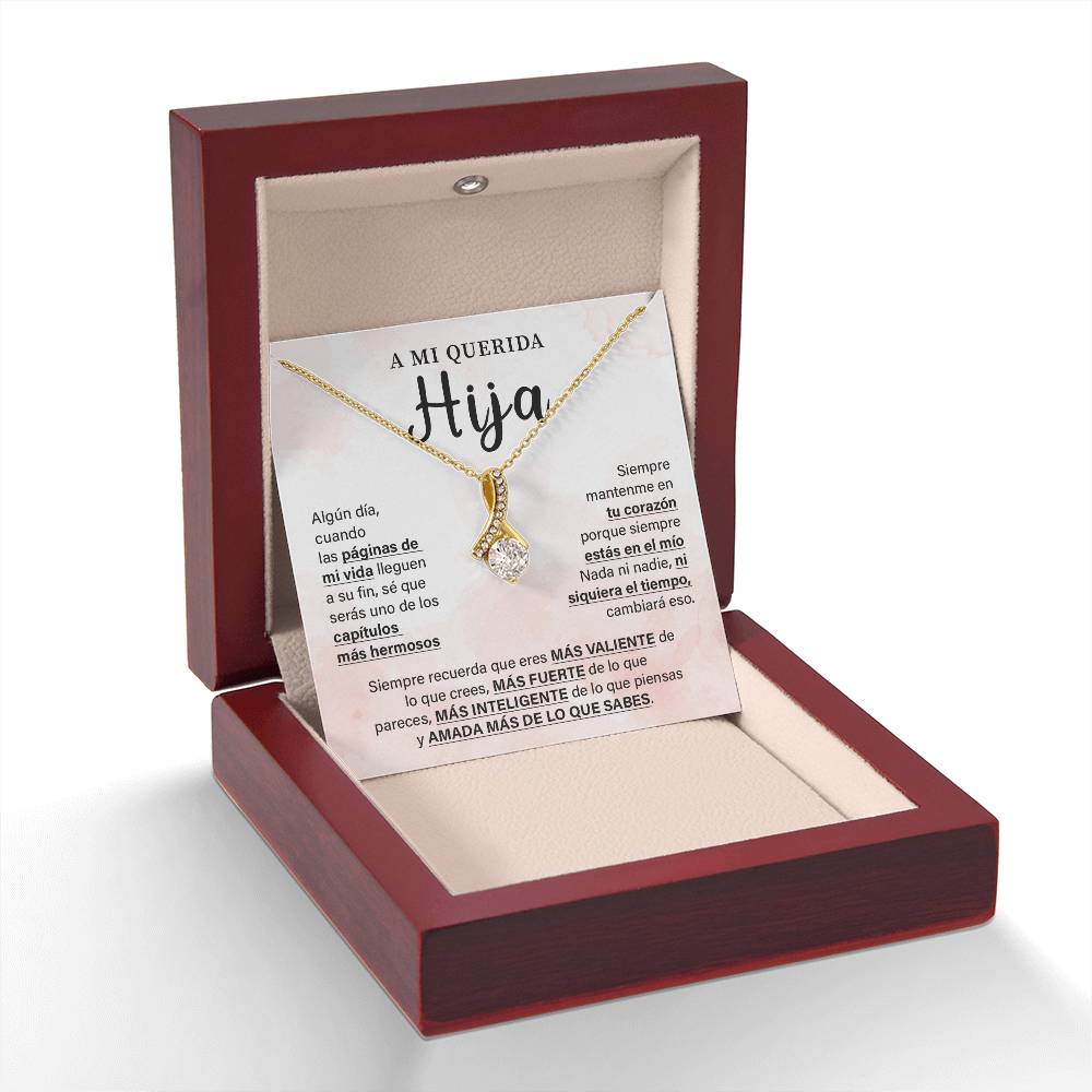 Collar Para Mi Querida Hija – Amor Incondicional de Madre