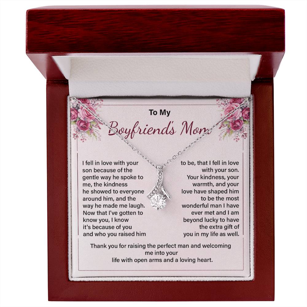 Boyfriend’s Mom Necklace Gift from Girlfriend