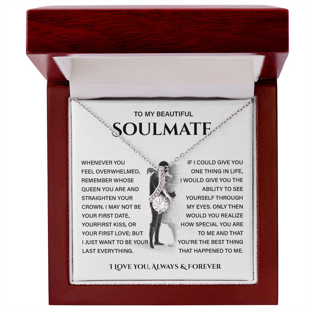 Soulmate Necklace Gift for Her – with Gift Box