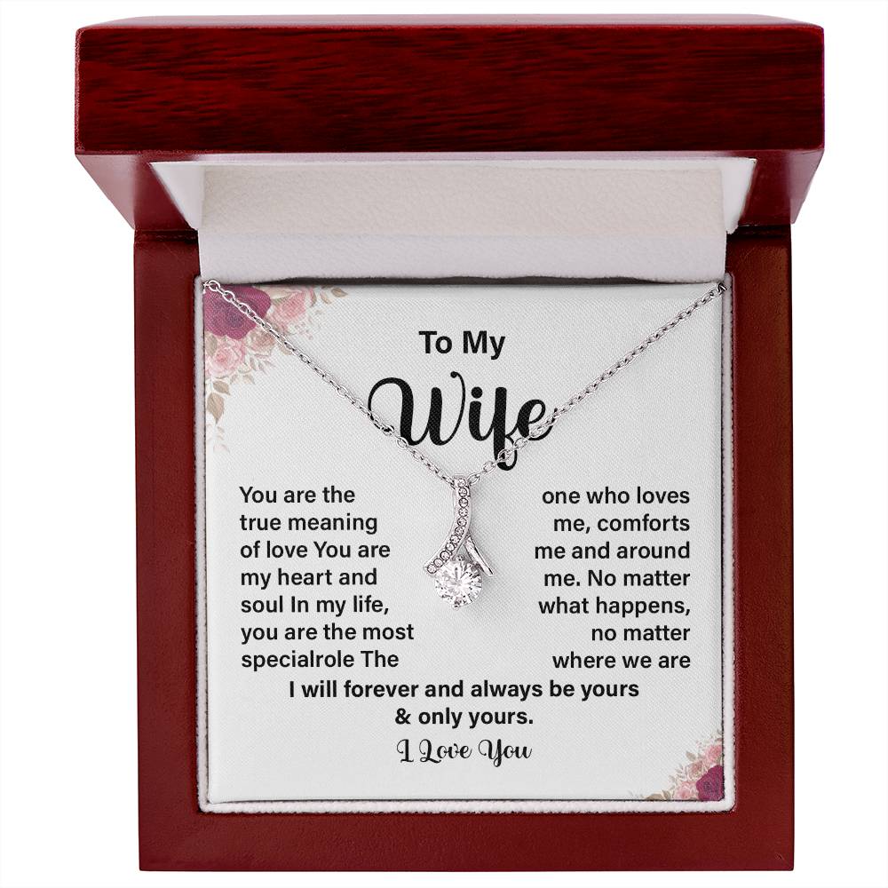 Wife Gift from Husband – Romantic Message Card Box