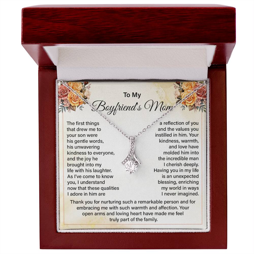 Boyfriend’s Mom Gift Necklace from Girlfriend