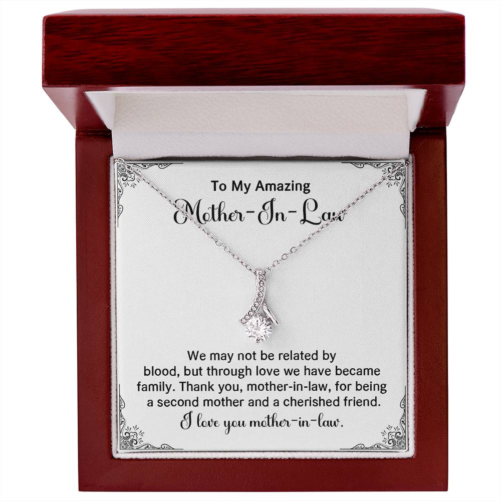 Mother-In-Law Necklace Gift from Daughter-in-Law