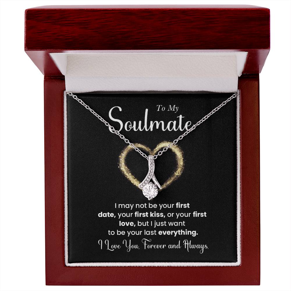 Soulmate Necklace Gift – Romantic Last Love Note