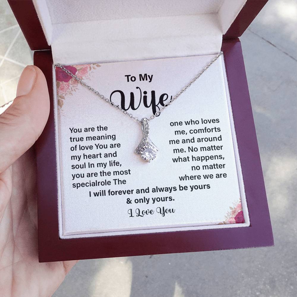Wife Gift from Husband – Romantic Message Card Box