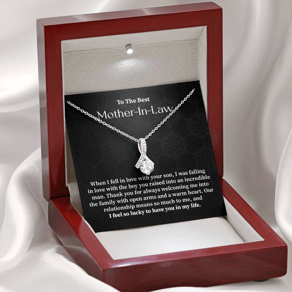 Mother-in-Law Necklace Gift from Daughter-in-Law