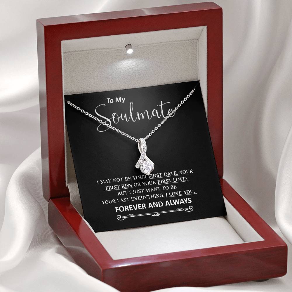 Soulmate Necklace Gift – Last Everything Message
