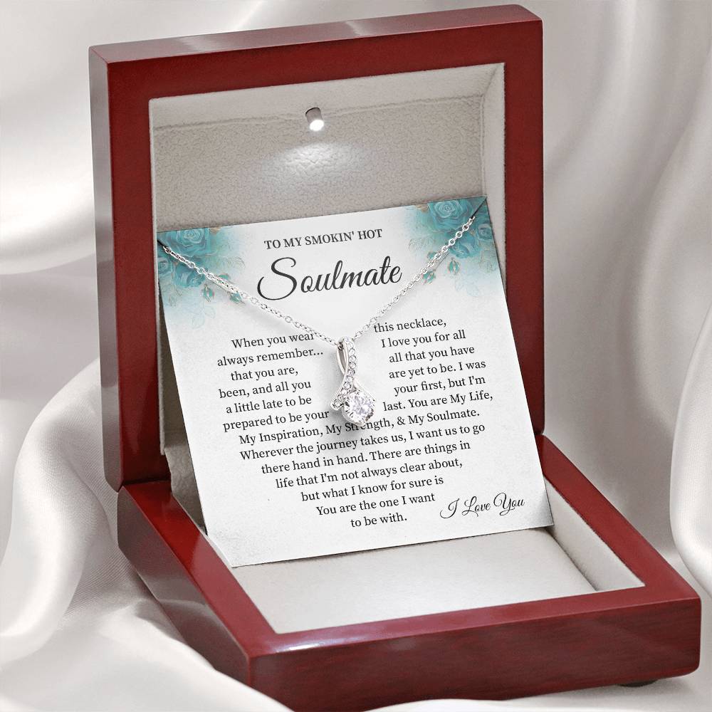 Soulmate Necklace Gift for Her – with Gift Box