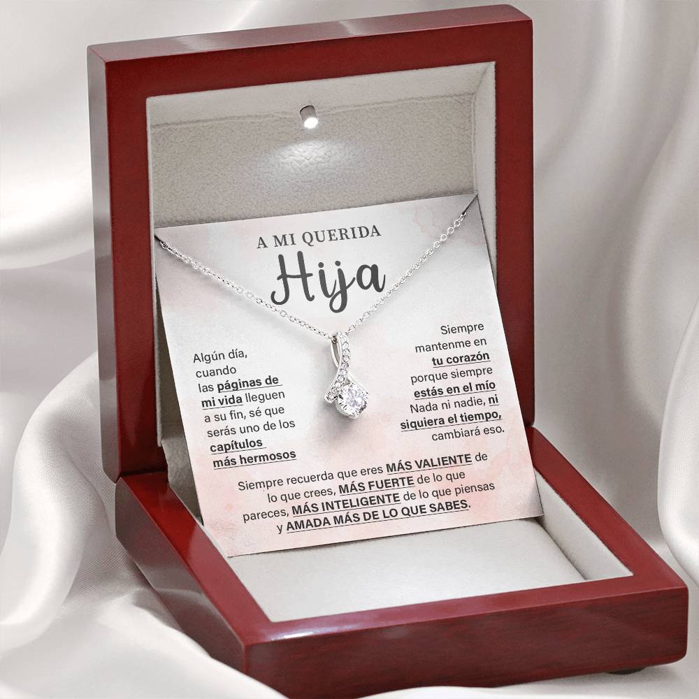 Collar Para Mi Querida Hija – Amor Incondicional de Madre
