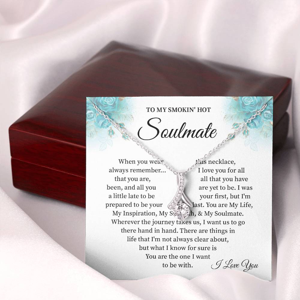 Soulmate Necklace Gift for Her – with Gift Box