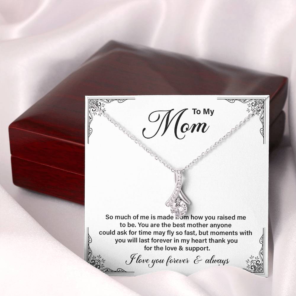 Elegant Mom Necklace Gift for Birthday or Mother's Day