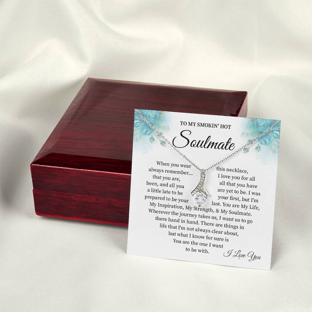 Soulmate Necklace Gift for Her – with Gift Box