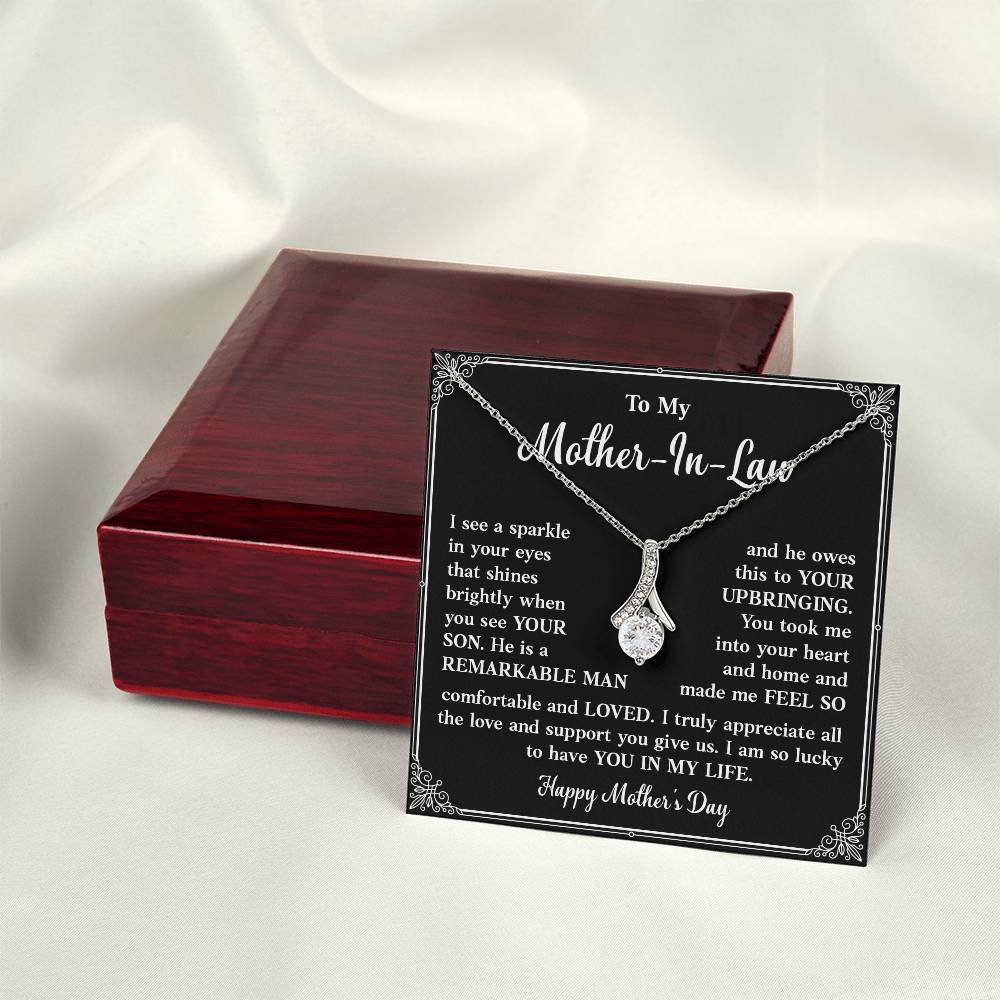 Necklace Gift for Mother-In-Law from Daughter With Gift Box