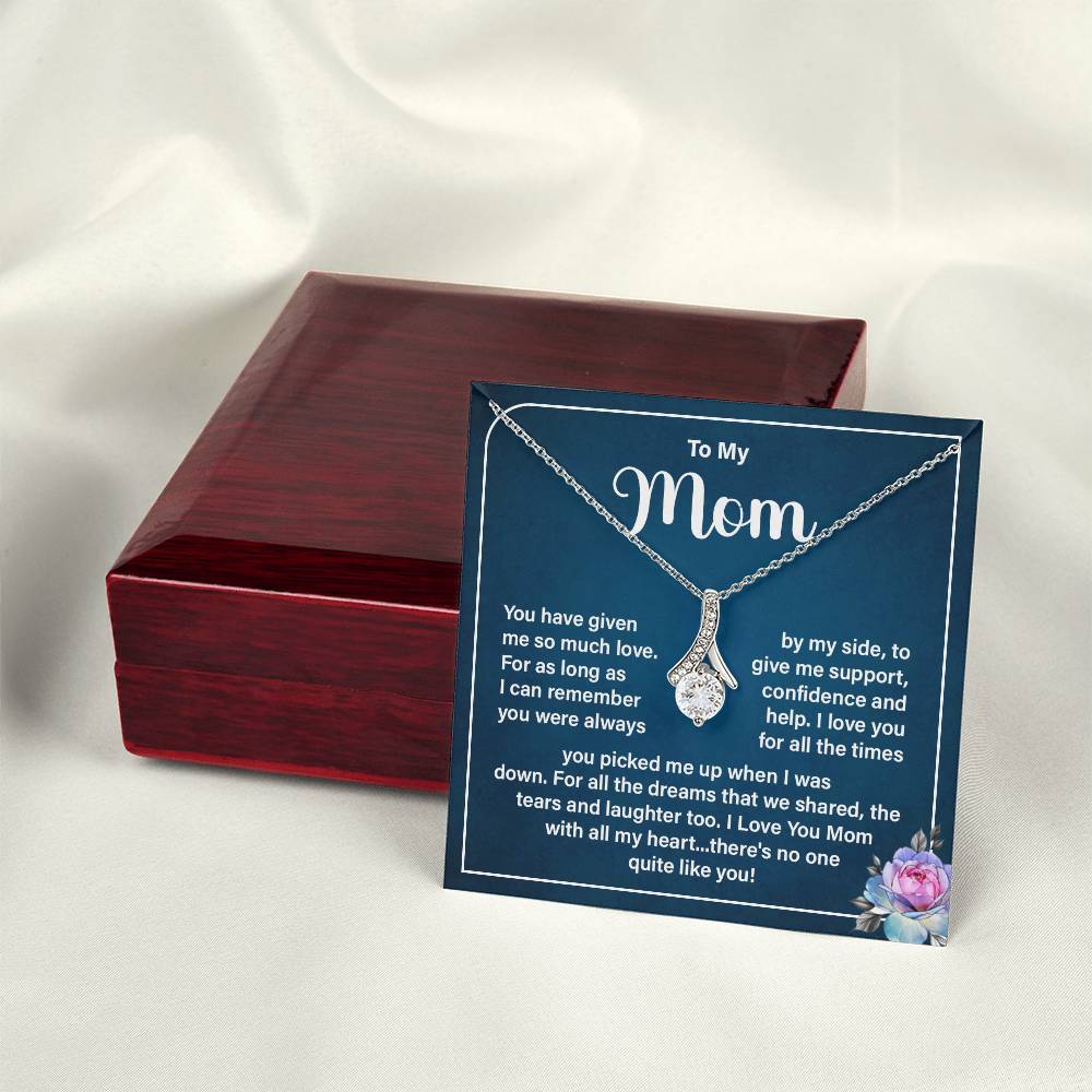Mother Necklace Gift from Daughter with Gift Box