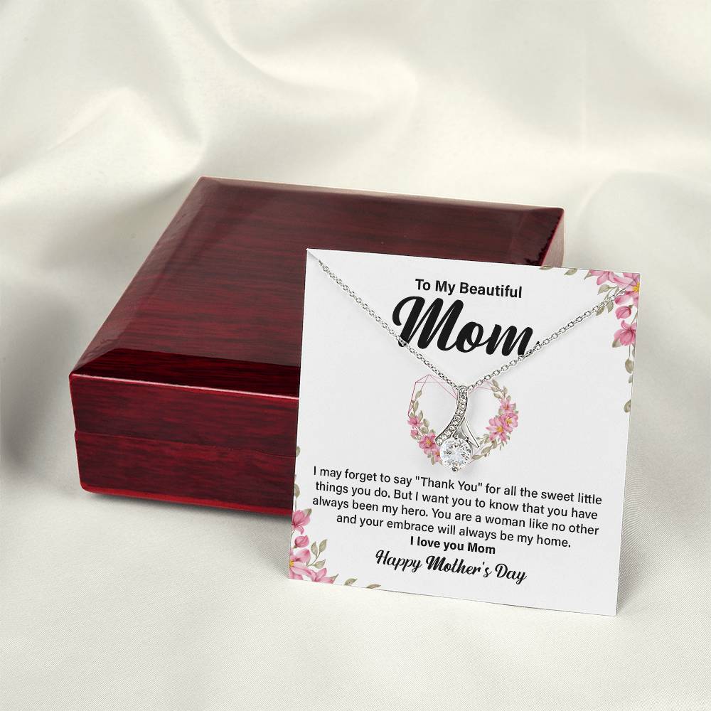 Beautiful Mom Gift for Mother’s Day with Card
