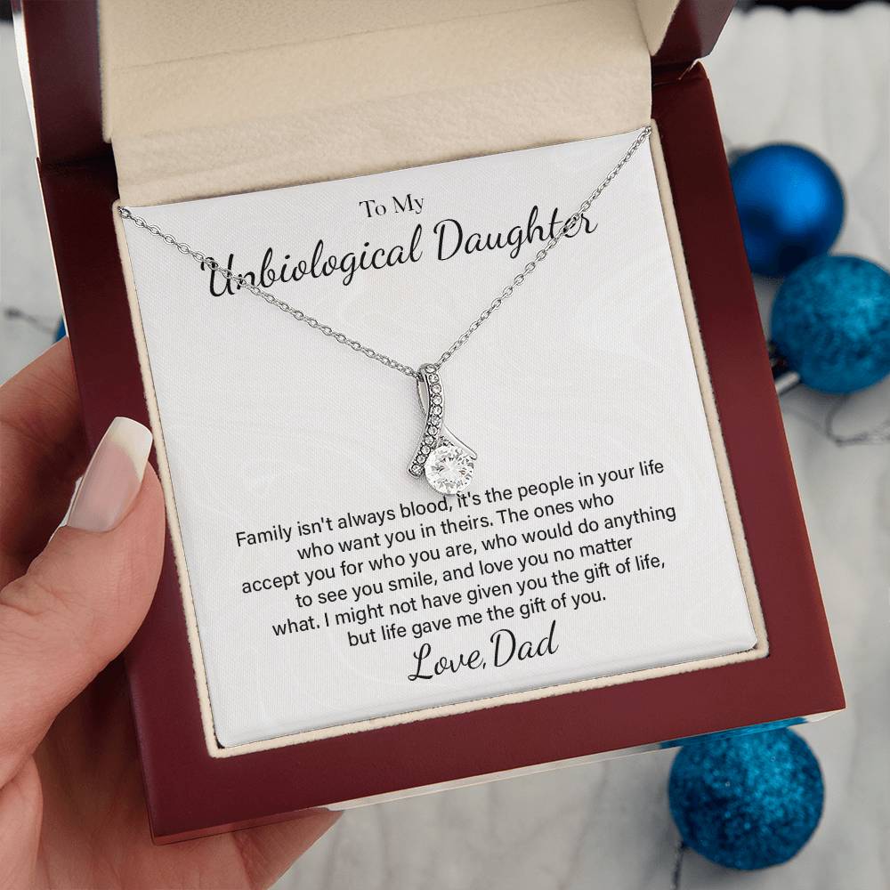 To My Unbiological Daughter – Heartfelt Gift from Father