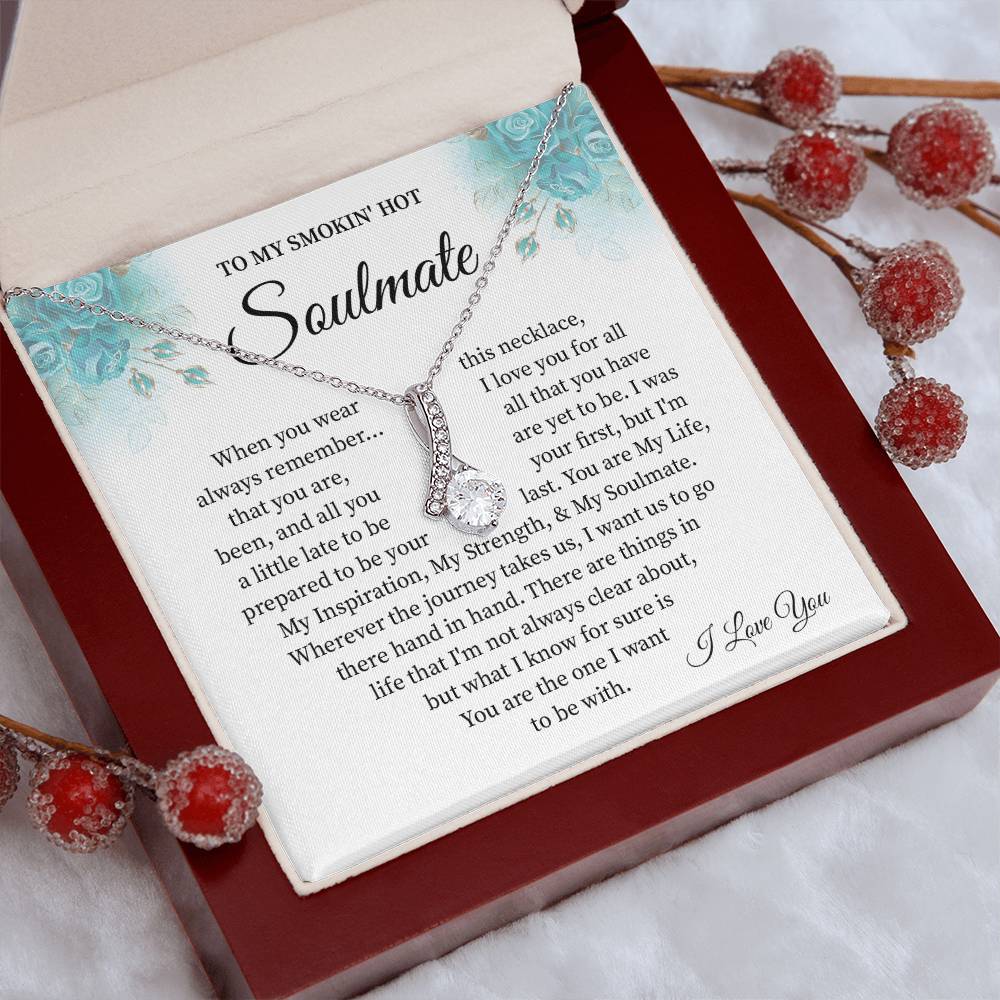 Soulmate Necklace Gift for Her – with Gift Box