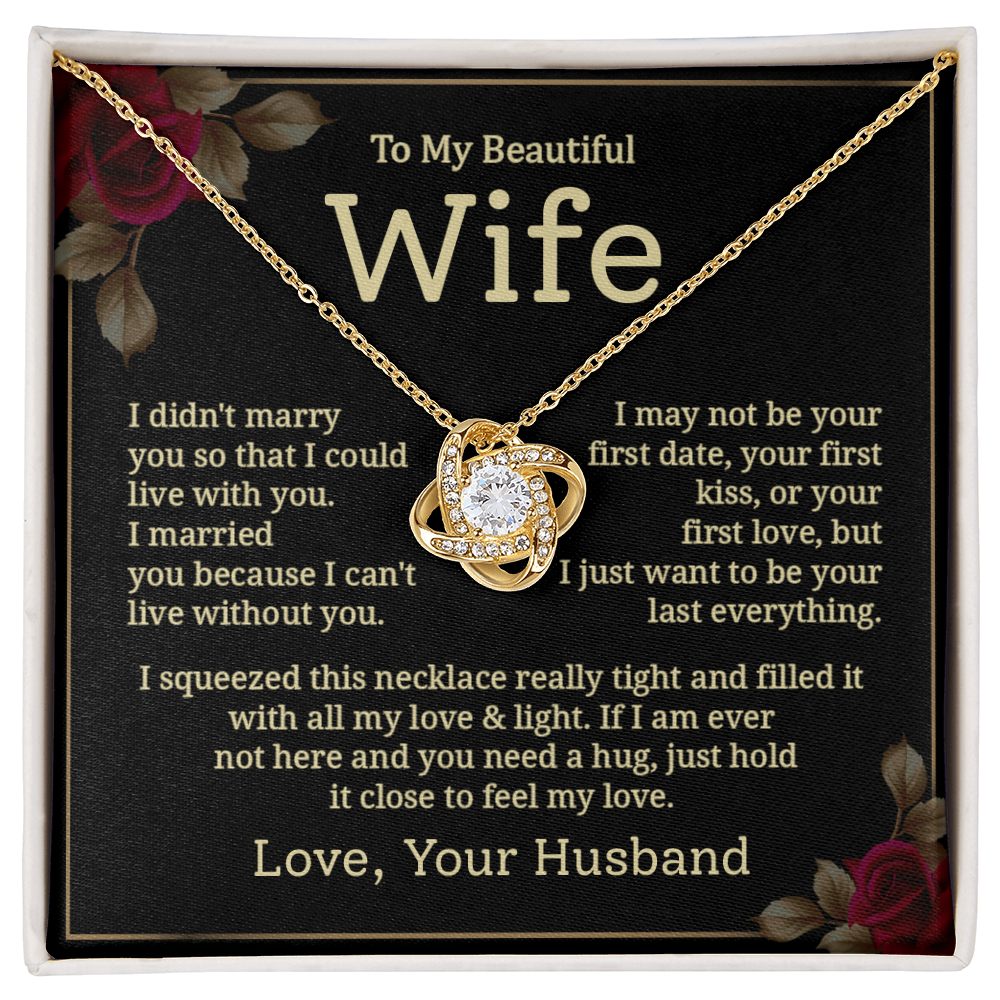 Husband to Wife Gift – Romantic Forever Keepsake